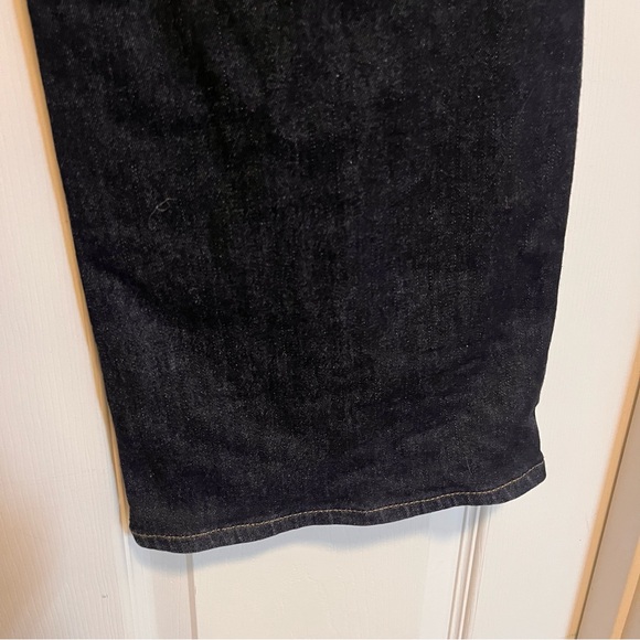 White House Black Market The Sculpt Skinny Flare Dark Wash High Rise Jeans - Picture 2 of 14